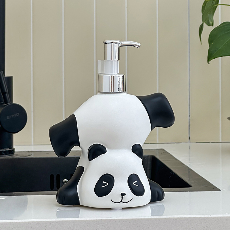 Soap Dispenser Panda, Pump Bottle