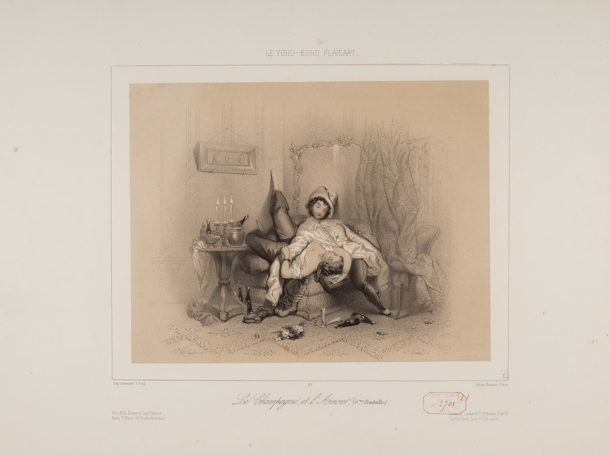 Le Champagne et lAmour 6ème Bouteille