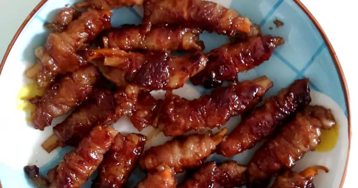 BÒ CUỘN RAU CỦ NƯỚNG (YASAI MAKI YAKINIKU)