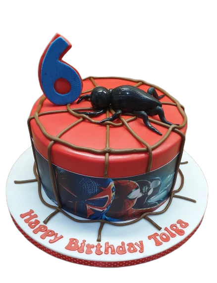 Spiderman Birthday Cake CB-NC371