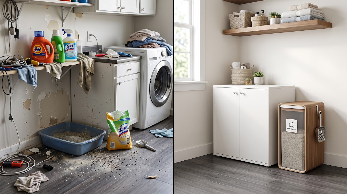 Best Cat Litter Storage Solutions for Apartments (2026) - BEFORE-AFTER / FINAL VERDICT