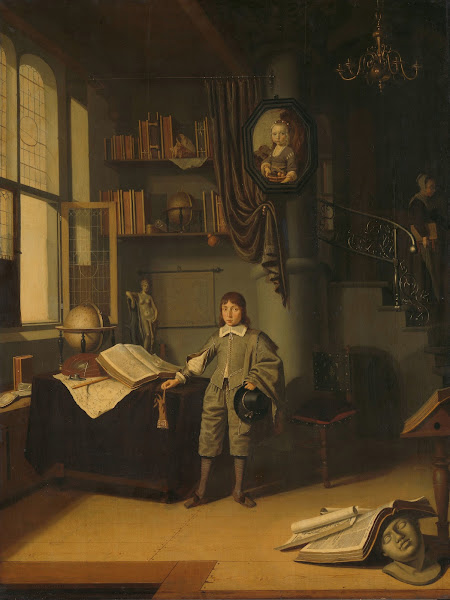 Young Man in a Study 1640   1650