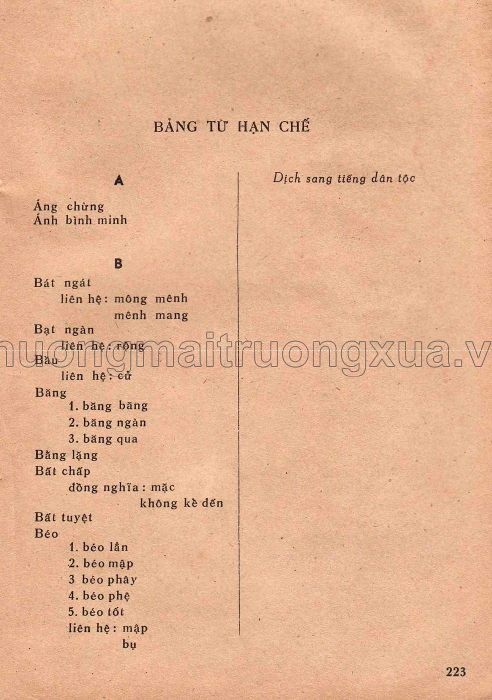 Sách học tiếng Việt ( tập 3 - 1978) - Trang 320