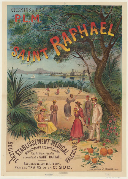 Chemins de fer PLM Paris  Lyon  Méditerranée Saint Raphaël 1893