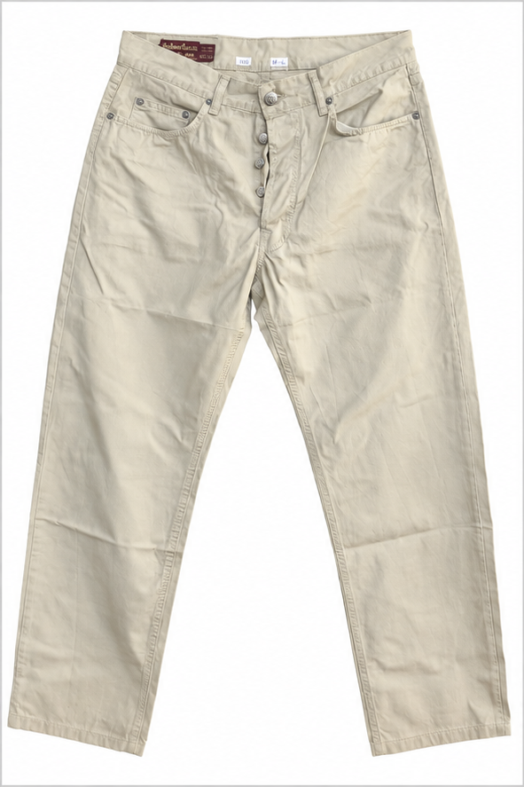 Barbati - Pantaloni Marlboro Classics bej deschis M/L