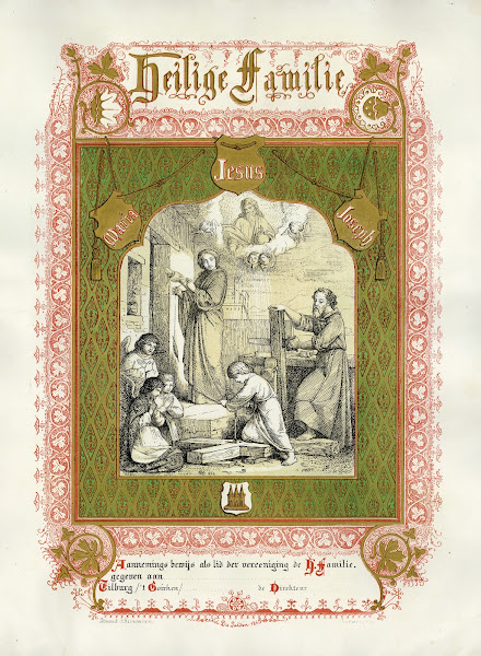 Diploma Der Heilige Familie Tilburg Parochie T Goirke 1865