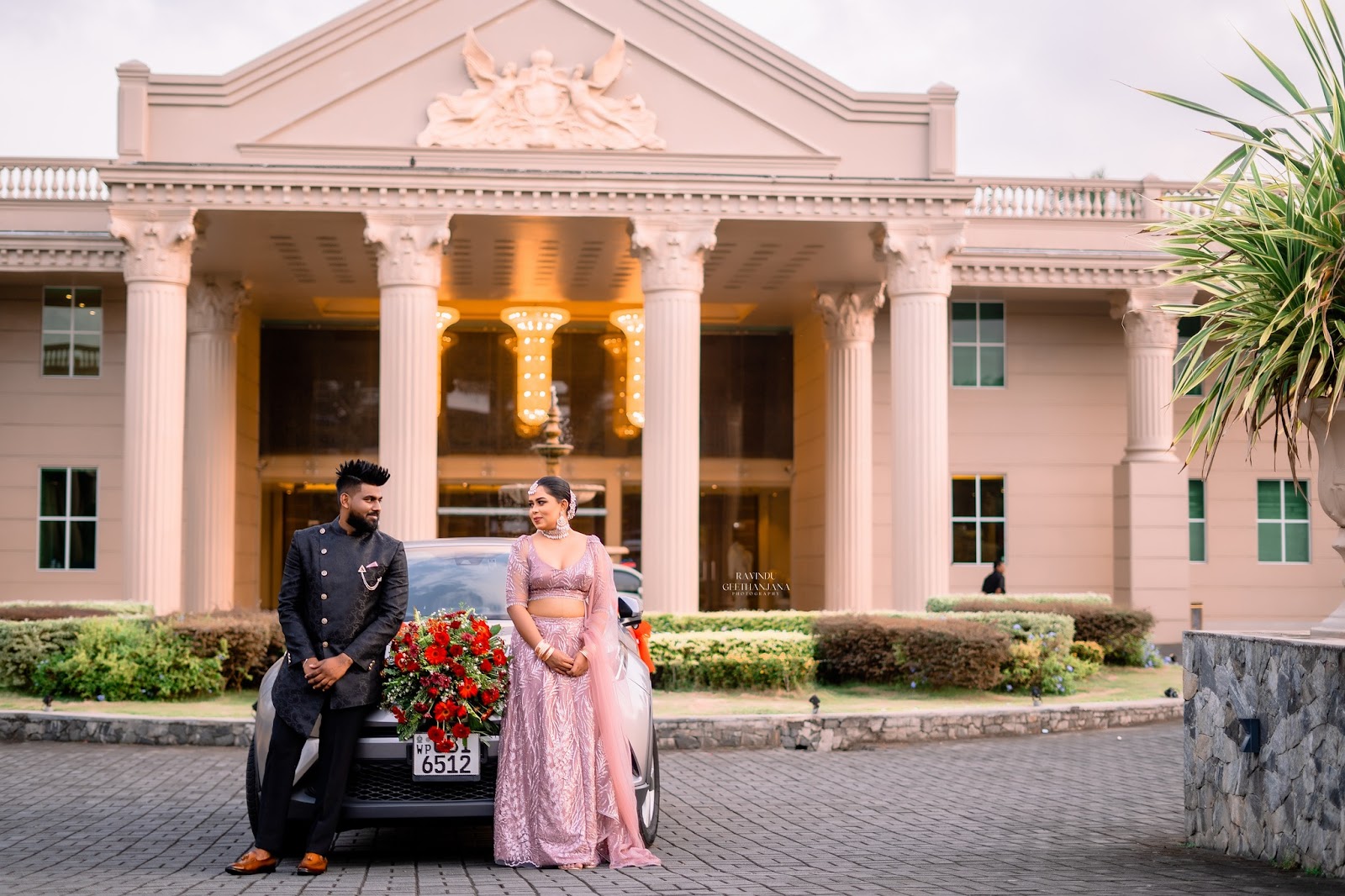 Sidath and Senali homecoming photography - traditional Sri Lankan ceremony
