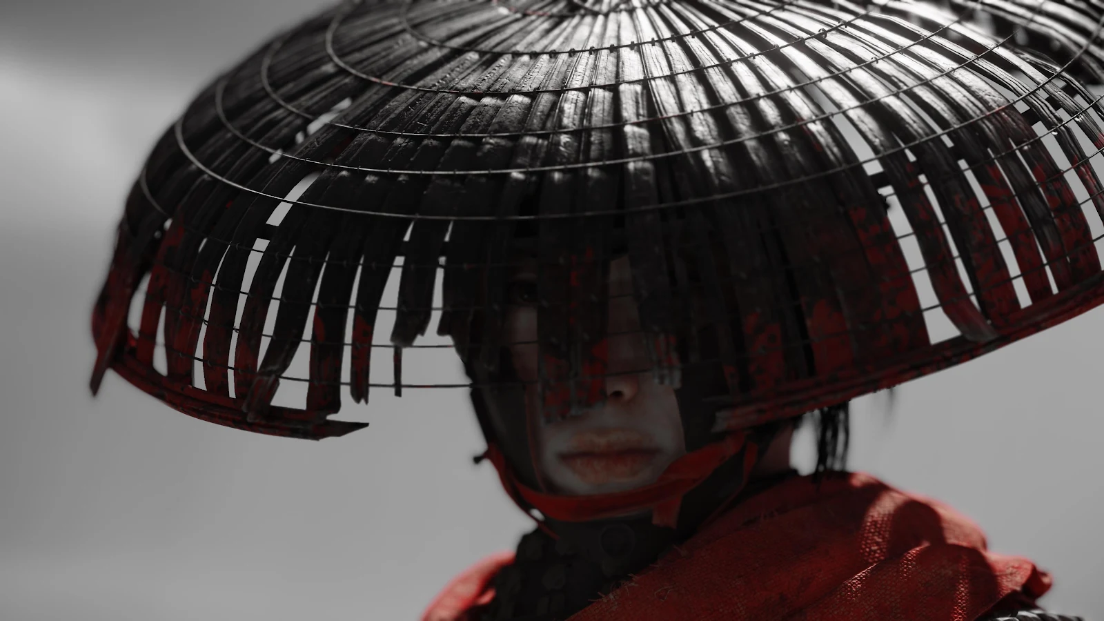 Jin Sakai From Ghost Of Tsushima - Cinematic Digital Art 4K Wallpaper (3840x2160)