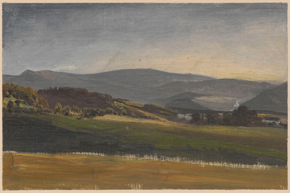 View of the Karkonosze Mountains 1850 1881