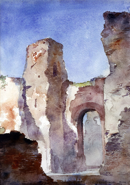 Baths of Caracalla Rome 1880