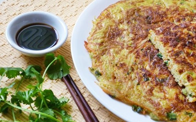Trứng Chiên Rau Củ