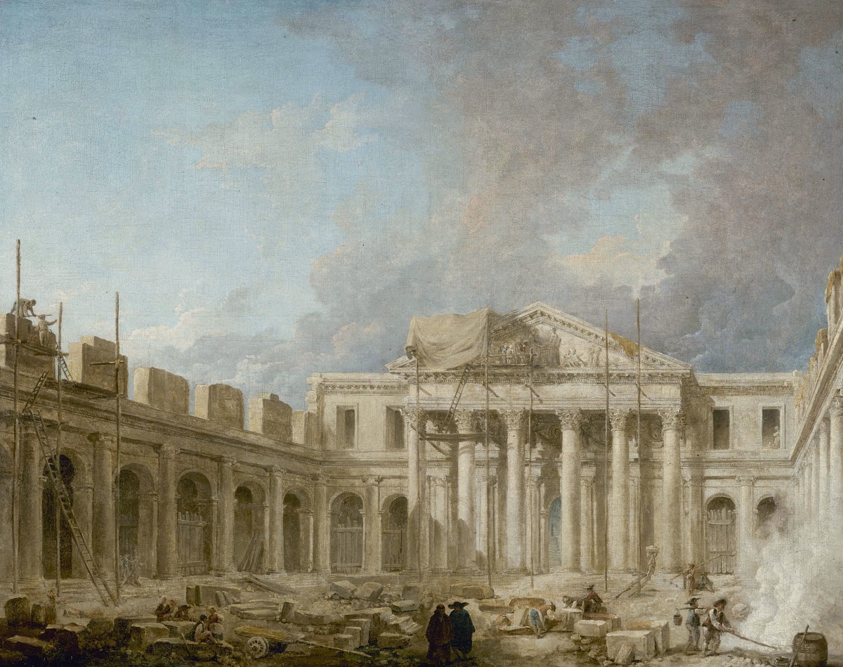 LEcole de chirurgie en construction 1773
