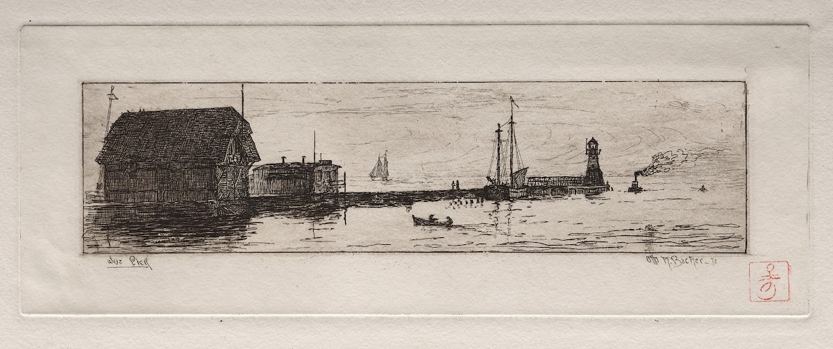 West Pier Cleveland 1878