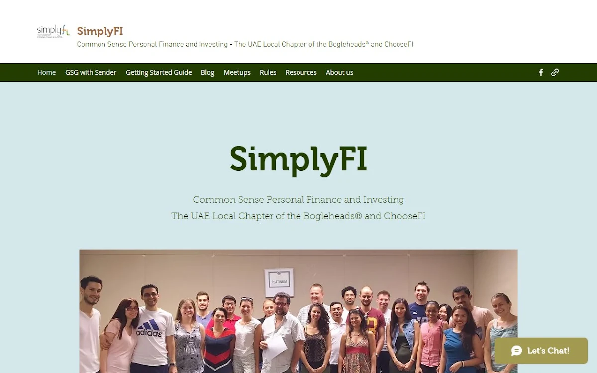 Captura de SimplyFi
