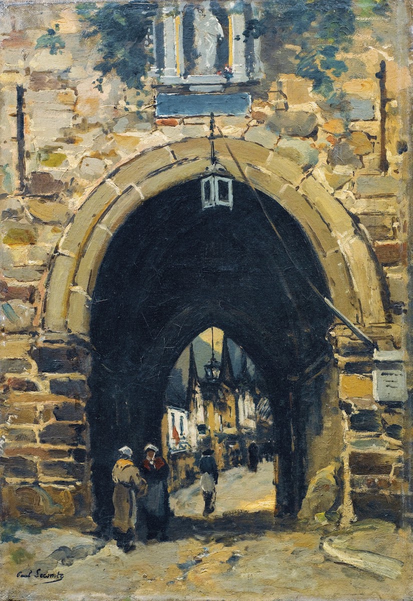 Porte médiévale à Dinan