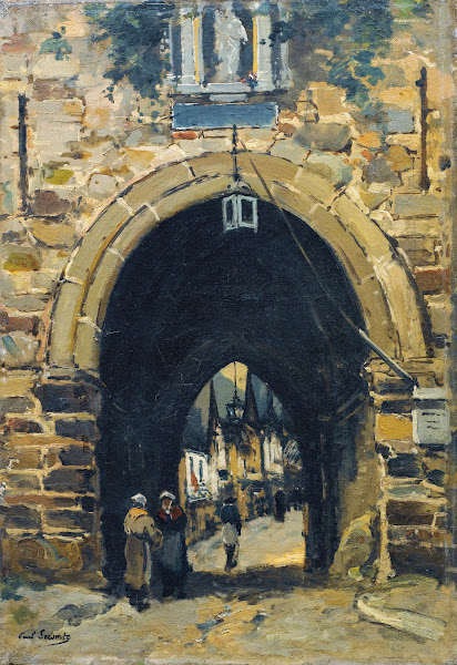 Porte médiévale à Dinan