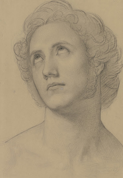 Young man looking up
