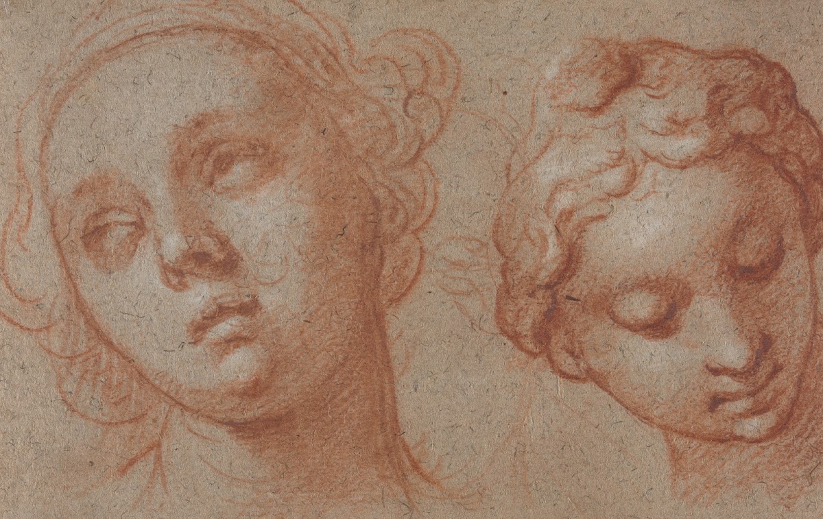 Two Female Heads first half 17th century