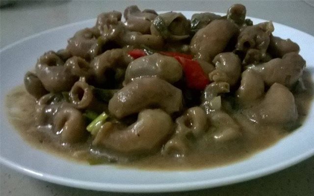 Bao Tử Cá Basa Xào Me
