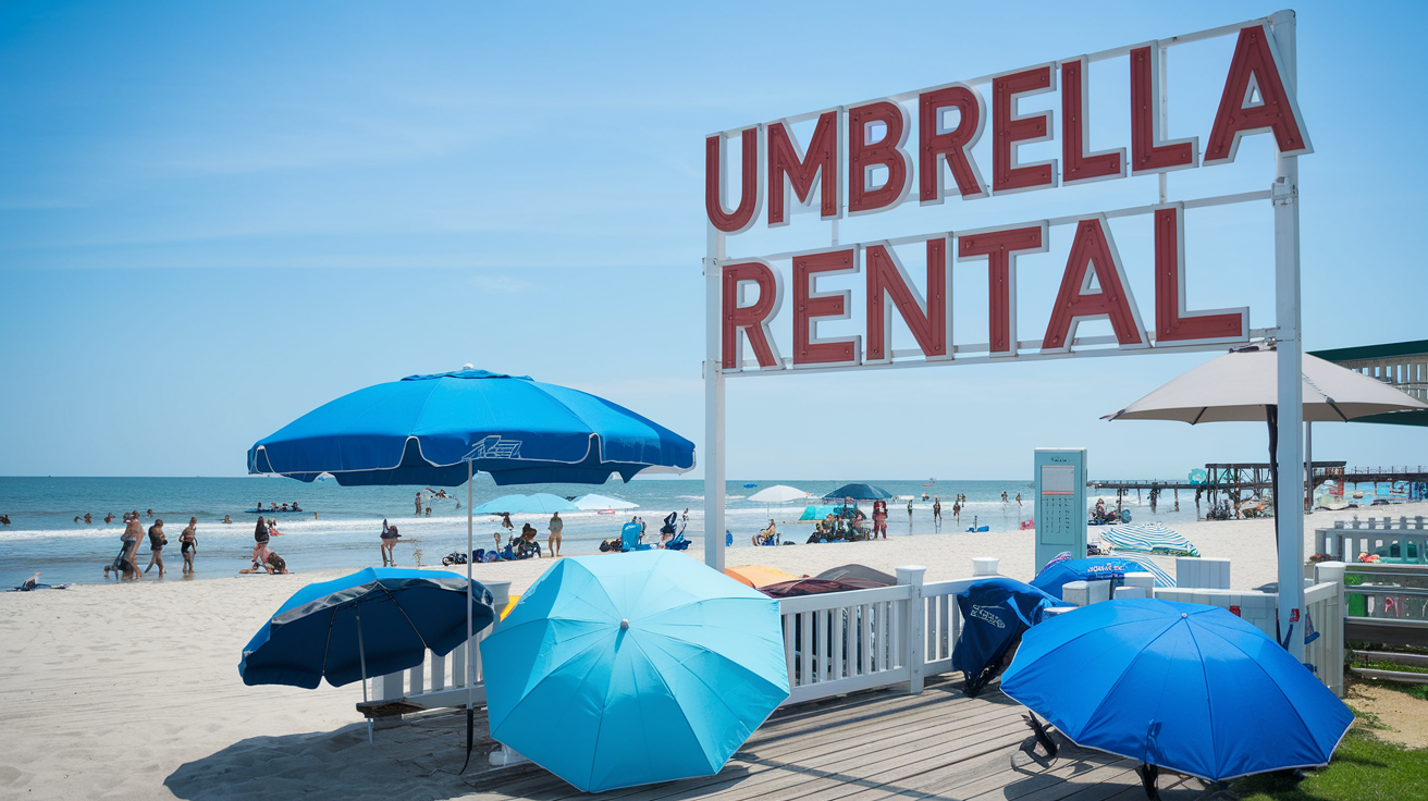 How to Rent an Umbrella at Myrtle Beach
