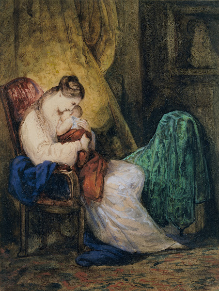 Mother and Child probably c 1830