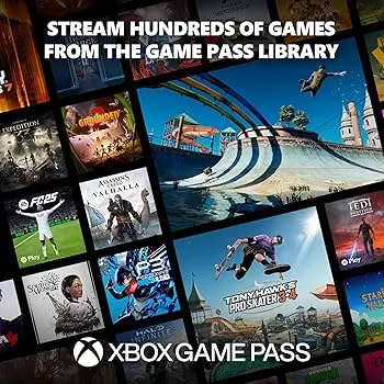 Xbox Game Pass logo with various game titles for December 2025, including Mortal Kombat 1 and Indiana Jones