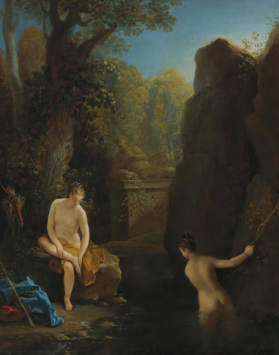 DIANA AND A NYMPH BATHING