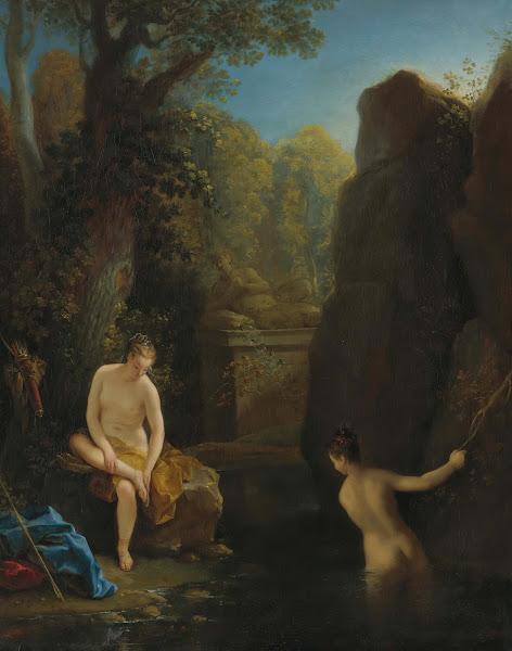 DIANA AND A NYMPH BATHING