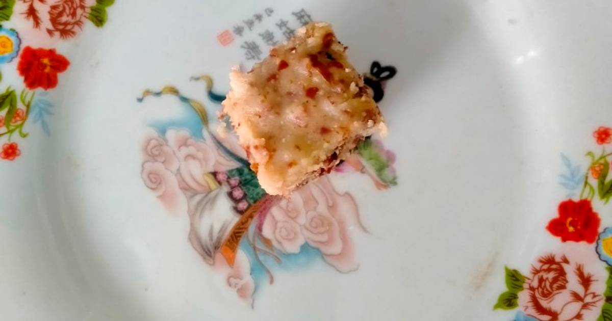 Bánh đậu đỏ hạt sen hấp