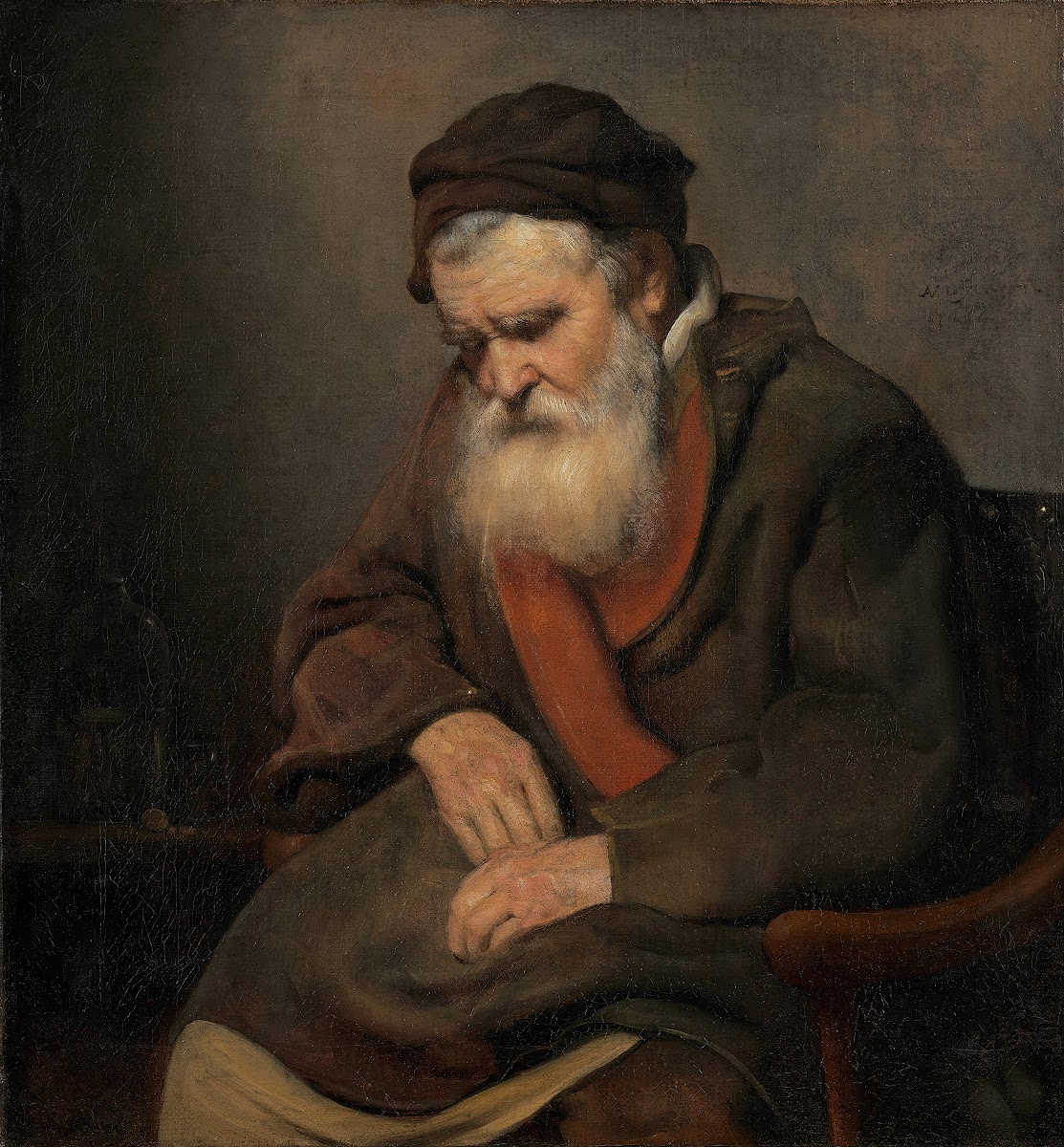 Old Man Asleep 1656
