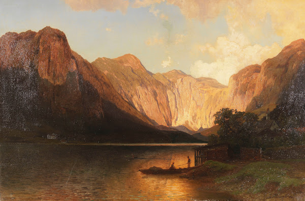 Am Gosausee Ca 1850 1880