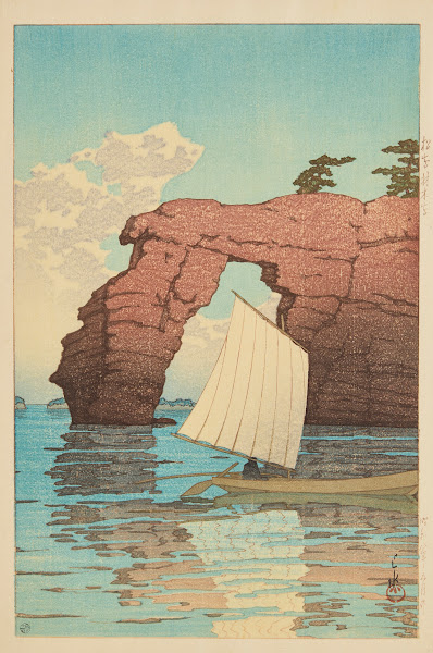 Matsushima Zaimokuto Zaimoku Island at Matsushima 1933