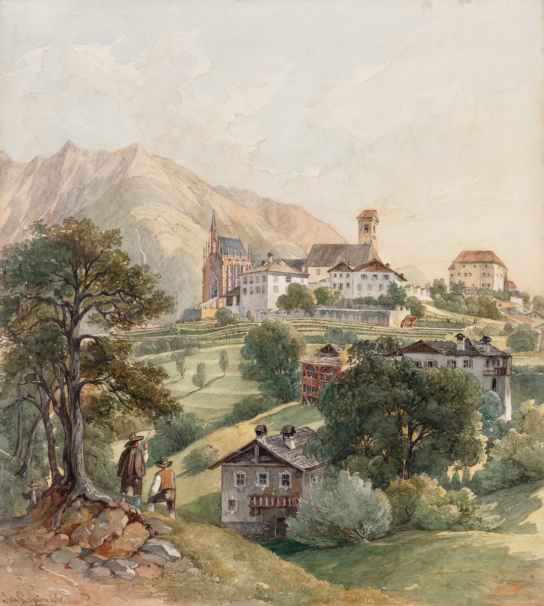 Schenna bei Meran 1868
