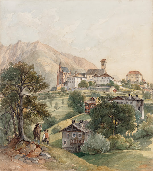 Schenna bei Meran 1868