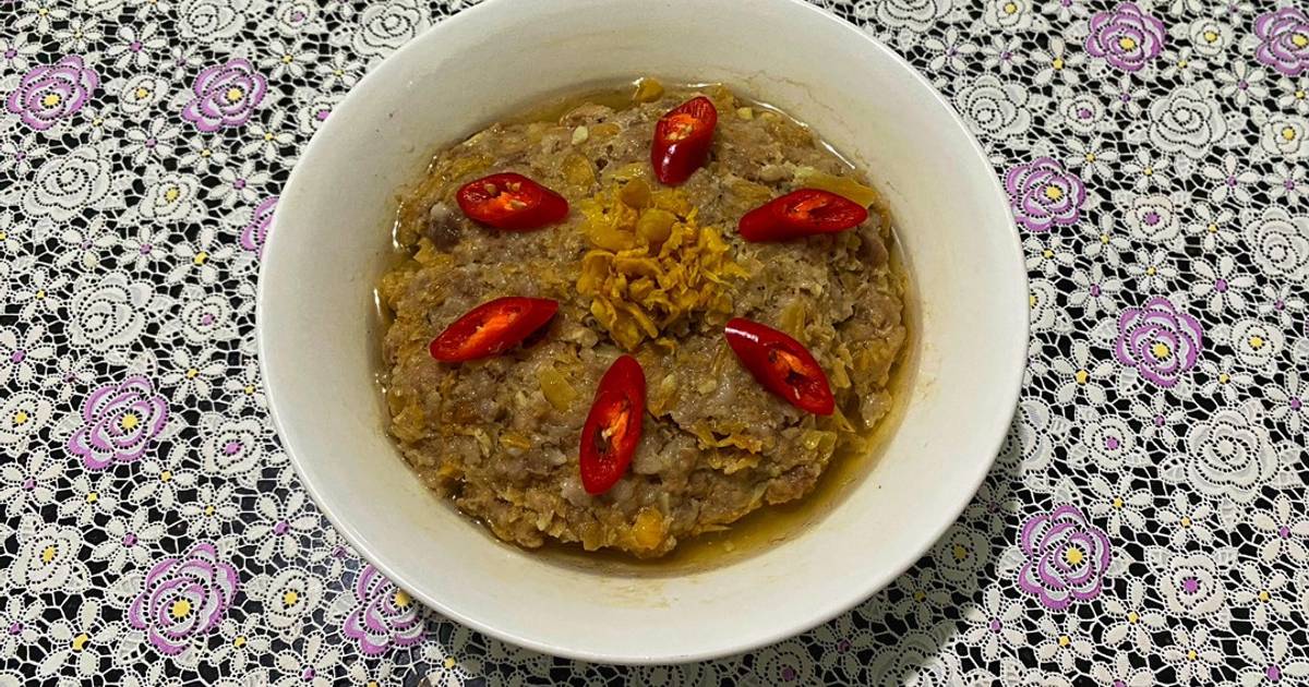 SP.0667 - Thịt Bằm Chưng Tăng Xại