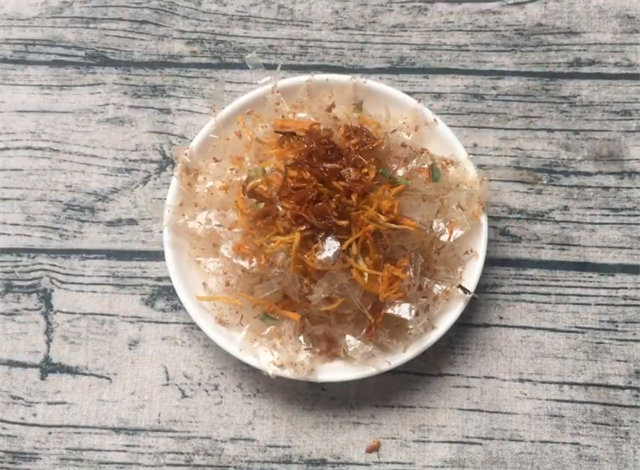 Bánh Tráng Trộn Hành Phi