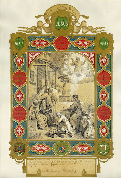 Diploma der Heilige Familie Tilburg Parochie Korvel 1865