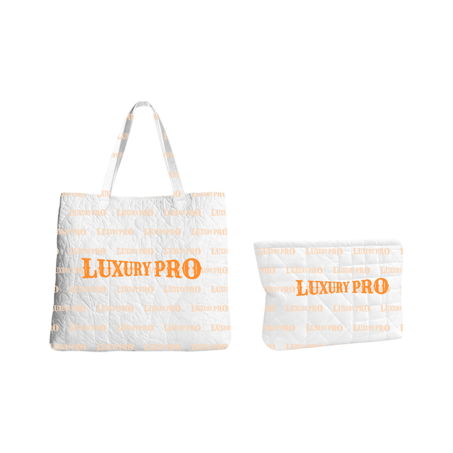 Quilted Tote Bag & Free-Motion Embroidery Wallet Set