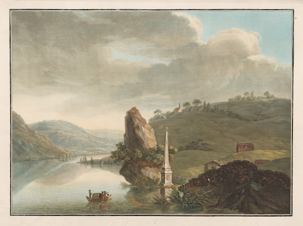 Monument érigé à la gloire des fondateurs de la liberté helvetique sur le Lac de