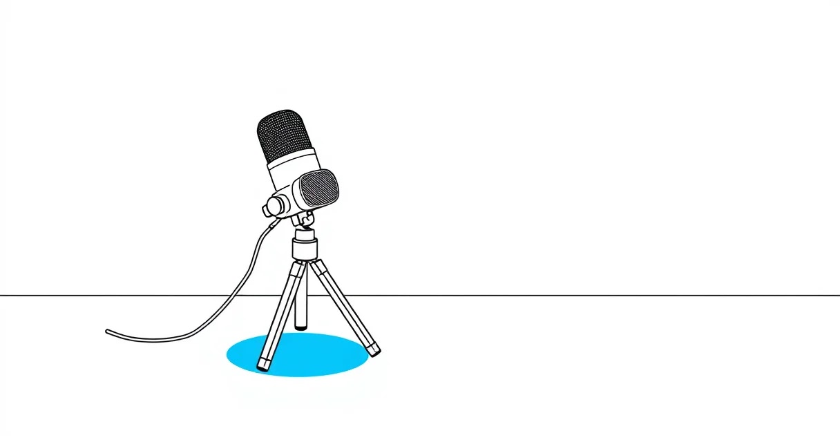 마이크 구매 가이드 지향성과 감도 선택법 일러스트