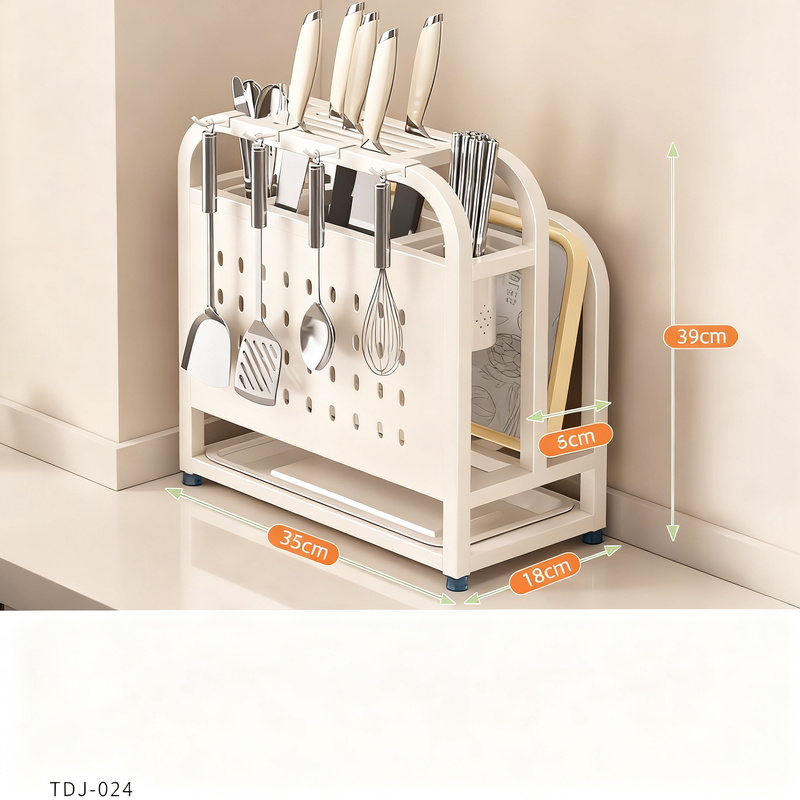 Stainless Steel Knife Holder and Cutlery Stand