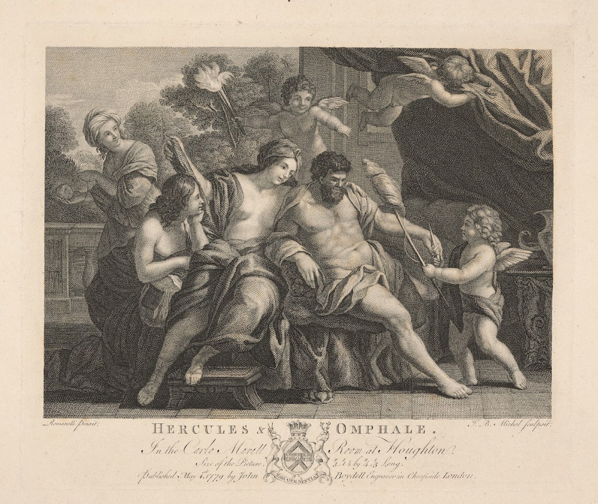 Hercules  Omphale 1779