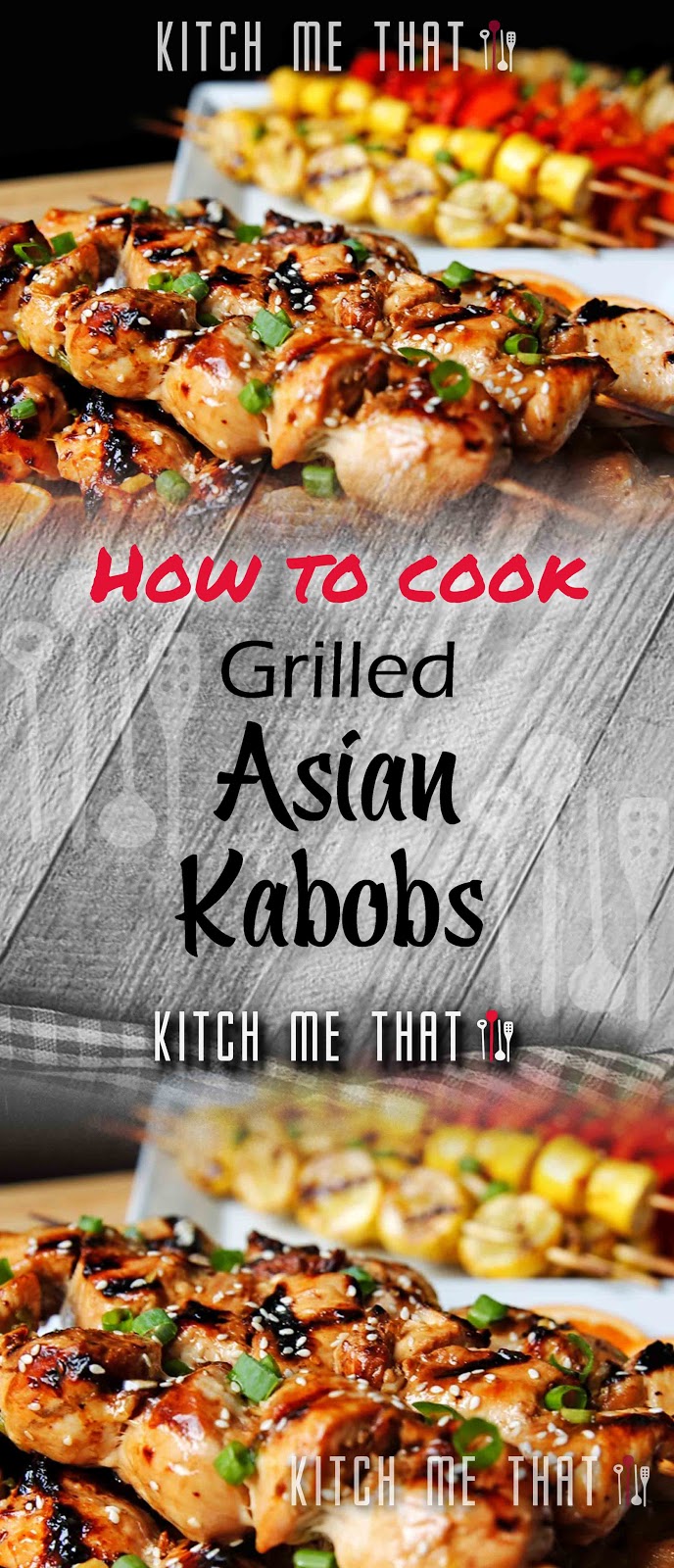 Yummy Grilled Asian Kabobs