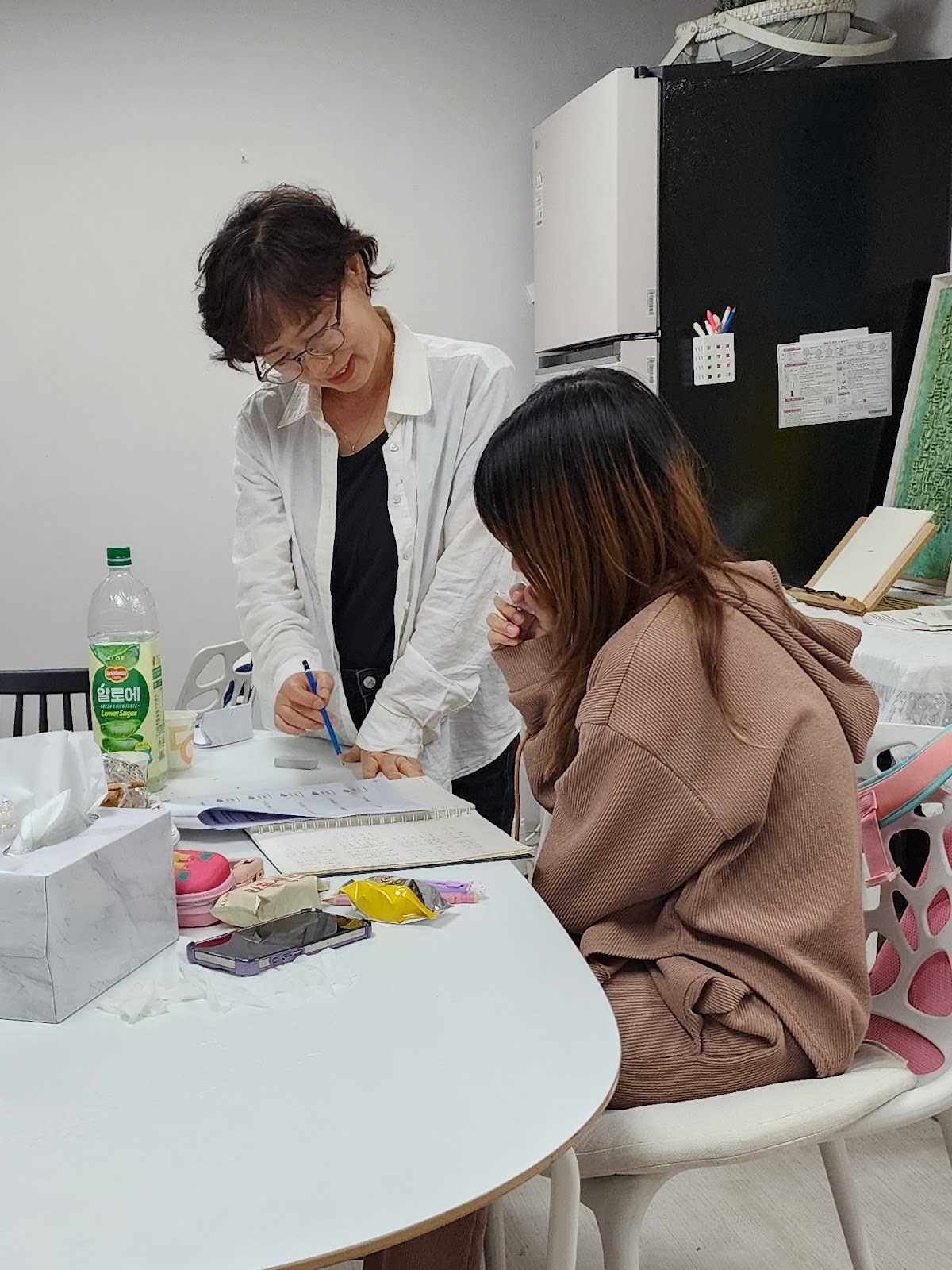 Hannah An with Amigo