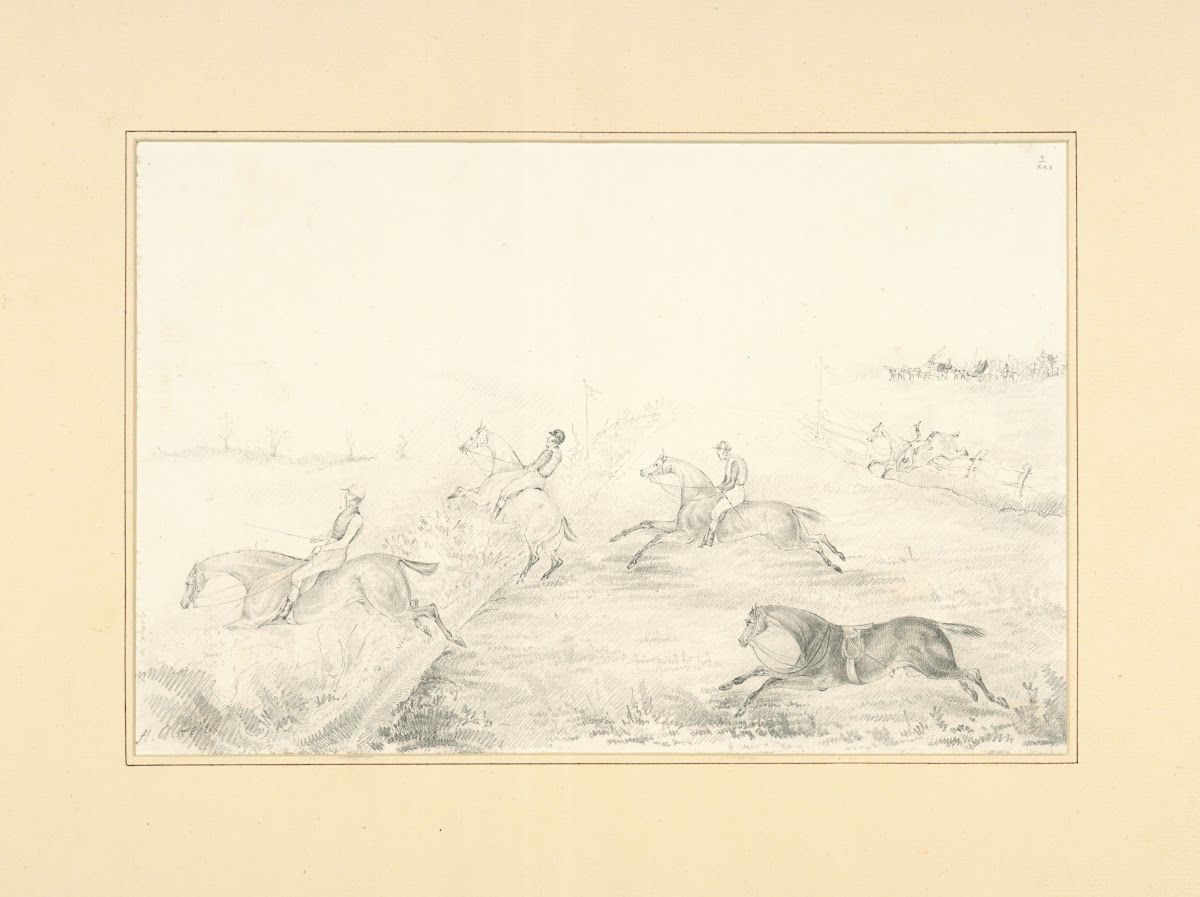 Steeplechase race 1820 1830