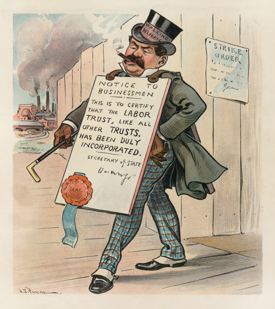 A hint to organized labor 1902