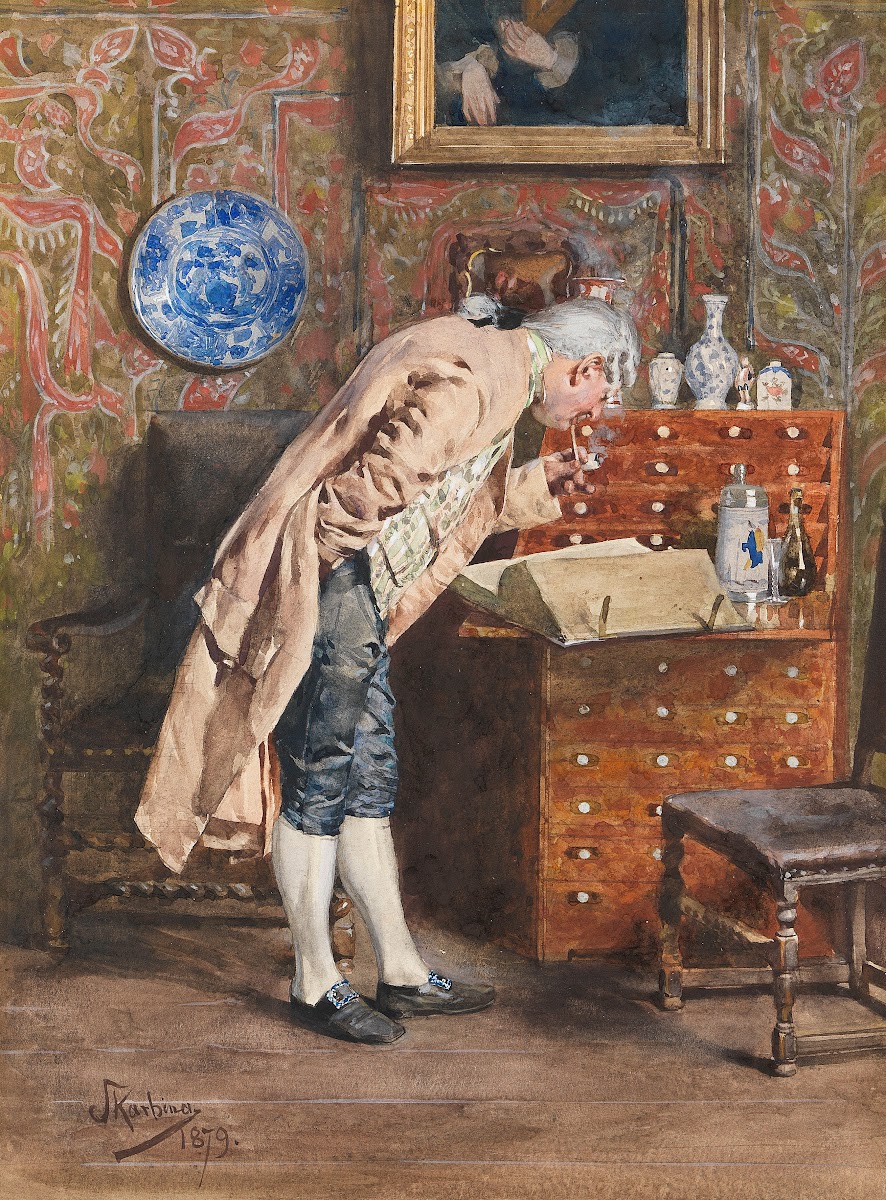 Die genüßliche Lektüre 1879