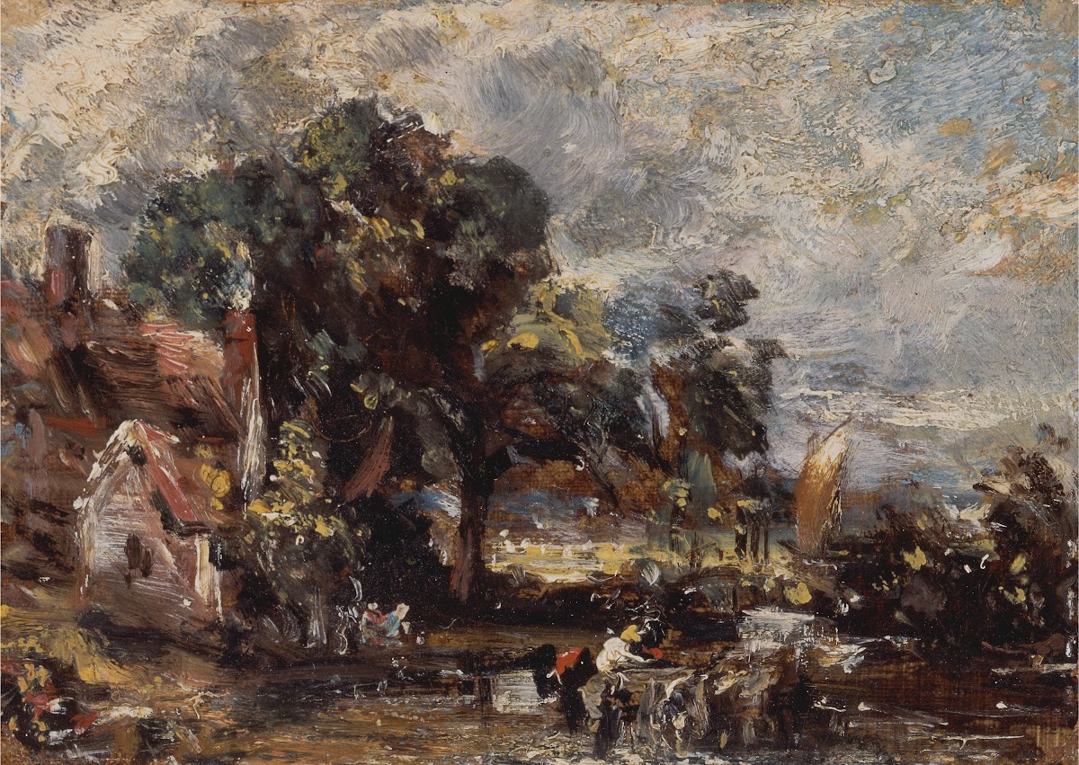 Sketch for The Haywain ca 1820