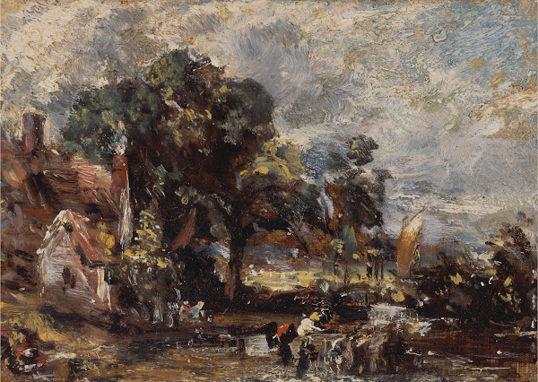 Sketch for The Haywain ca 1820