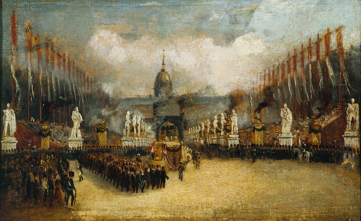 Arrivée des cendres de Napoléon sur lesplanade des Invalides le 15 décembre 1840